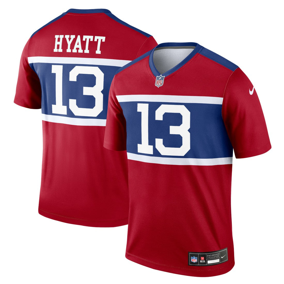 Jalin Hyatt New York Giants Legend Player Performance Top - Red Tops