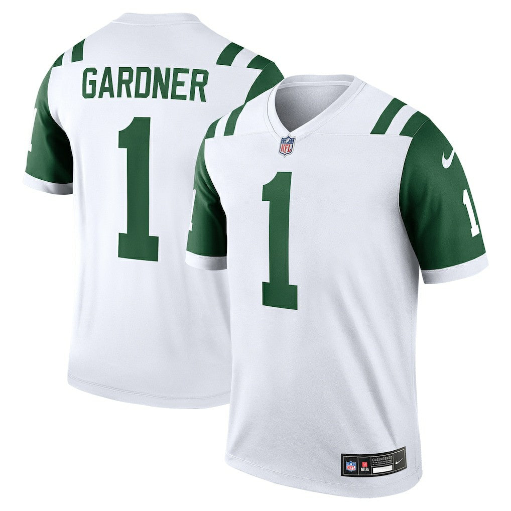 Ahmad Sauce Gardner New York Jets Legend Player Performance Top - White Tops