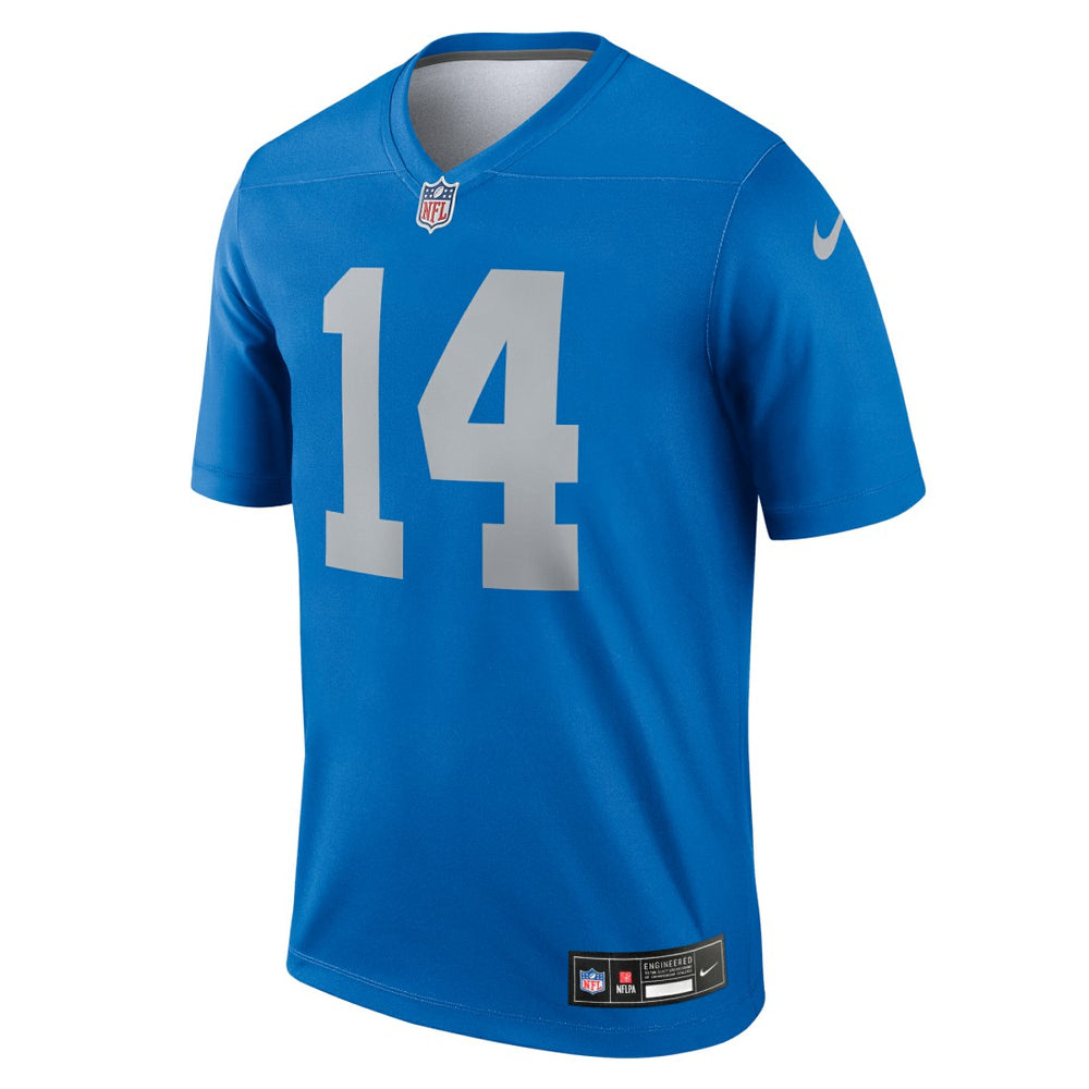 Amon-Ra St. Brown Detroit Lions Legend Player Performance Top - Blue Tops