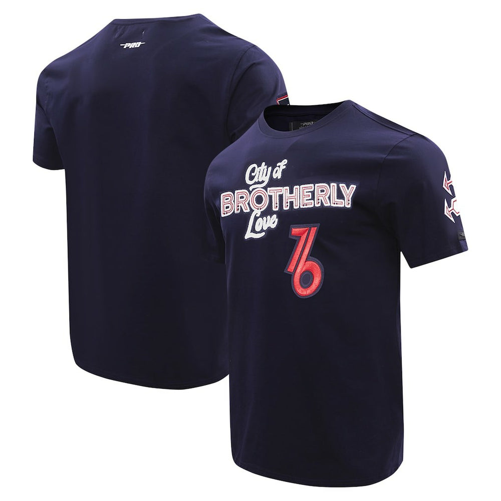 Philadelphia 76ers Pro Standard 2023 City Edition T-Shirt Navy