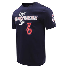 Philadelphia 76ers Pro Standard 2023 City Edition T-Shirt Navy