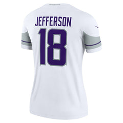 Justin Jefferson Minnesota Vikings Women's Alternate Legend Player Performance Top - White Tops