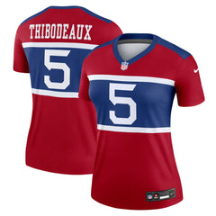 Kayvon Thibodeaux New York Giants Women's Alternate Legend Player Performance Top - Red Tops