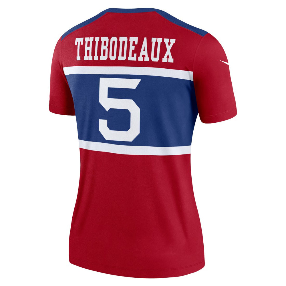 Kayvon Thibodeaux New York Giants Women's Alternate Legend Player Performance Top - Red Tops