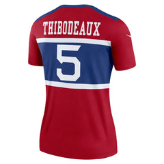 Kayvon Thibodeaux New York Giants Women's Alternate Legend Player Performance Top - Red Tops