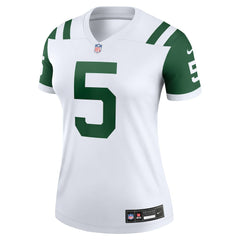 Garrett Wilson New York Jets Women's Alternate Legend Player Performance Top - Classic Alternate White Tops