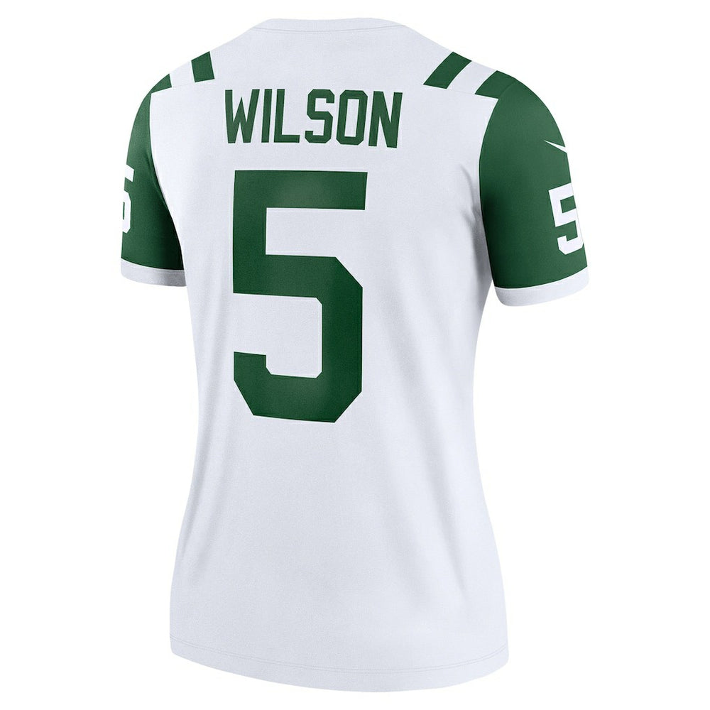 Garrett Wilson New York Jets Women's Alternate Legend Player Performance Top - Classic Alternate White Tops
