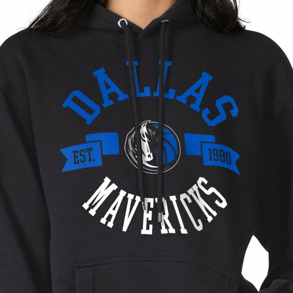 Dallas Mavericks G-III 4Her by Carl Banks Women's City Pullover Hoodie Black outlet