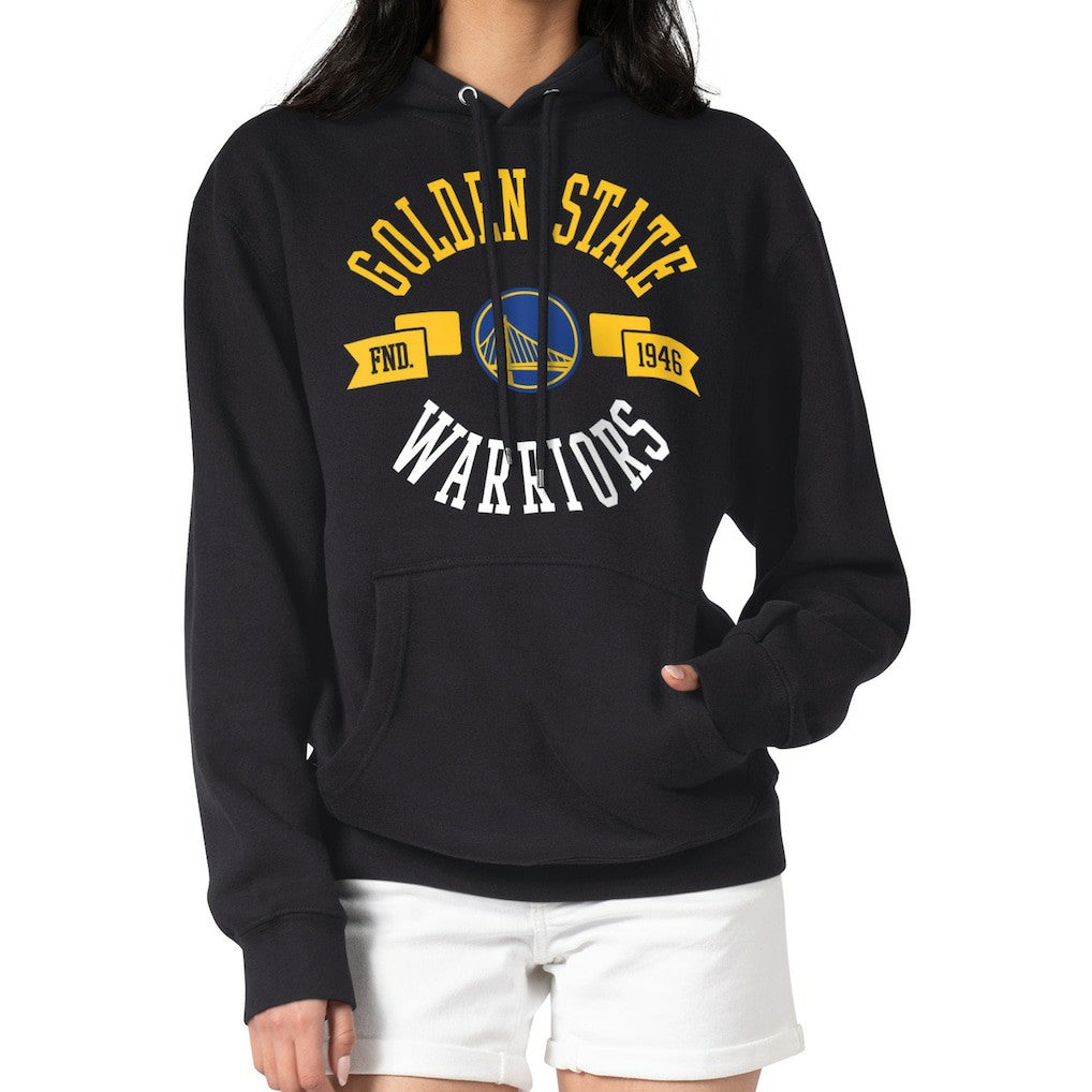 Golden State Warriors G-III 4Her by Carl Banks Women's City Pullover Hoodie Black