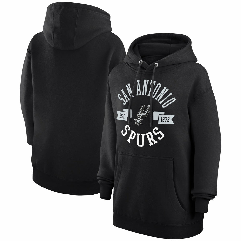 San Antonio Spurs G-III 4Her by Carl Banks Women's City Pullover Hoodie Black
