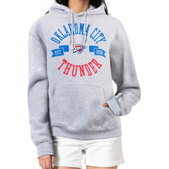 Oklahoma City Thunder G-III 4Her by Carl Banks Women's City Pullover Hoodie Heather Gray outlet
