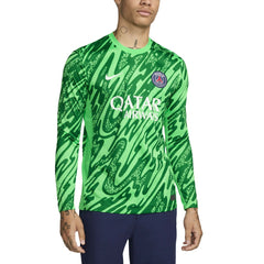 Paris Saint-Germain 2024/25 Goalkeeper Replica Stadium Long Sleeve Jersey Green - Nike outlet