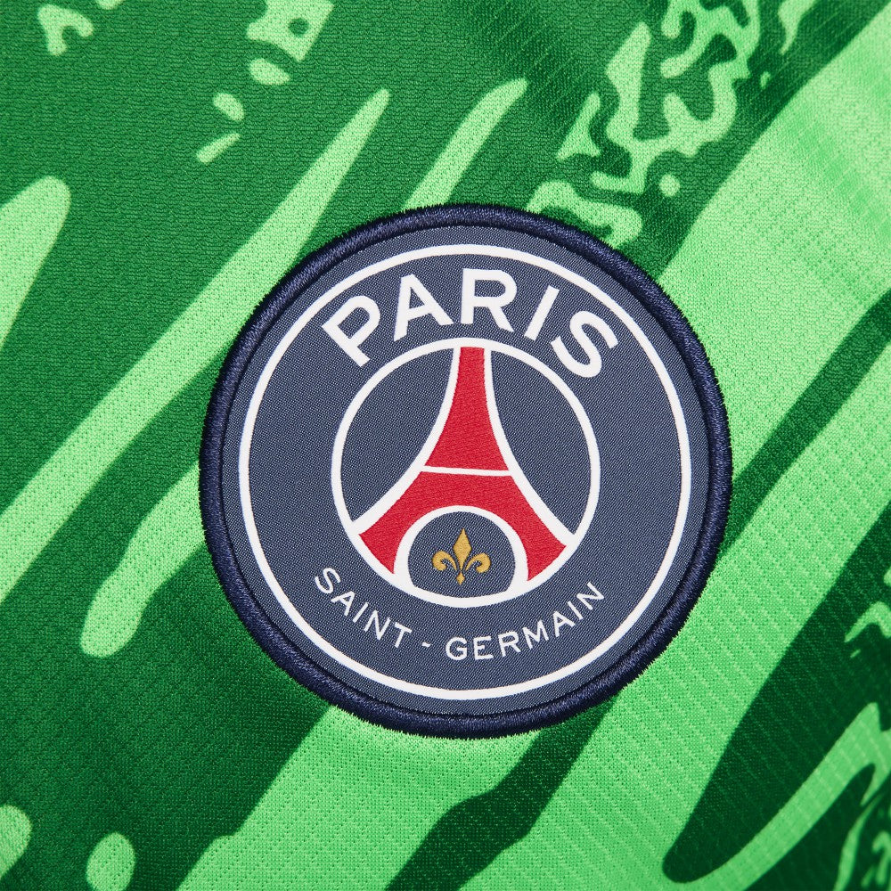 Paris Saint-Germain 2024/25 Goalkeeper Replica Stadium Long Sleeve Jersey Green - Nike outlet