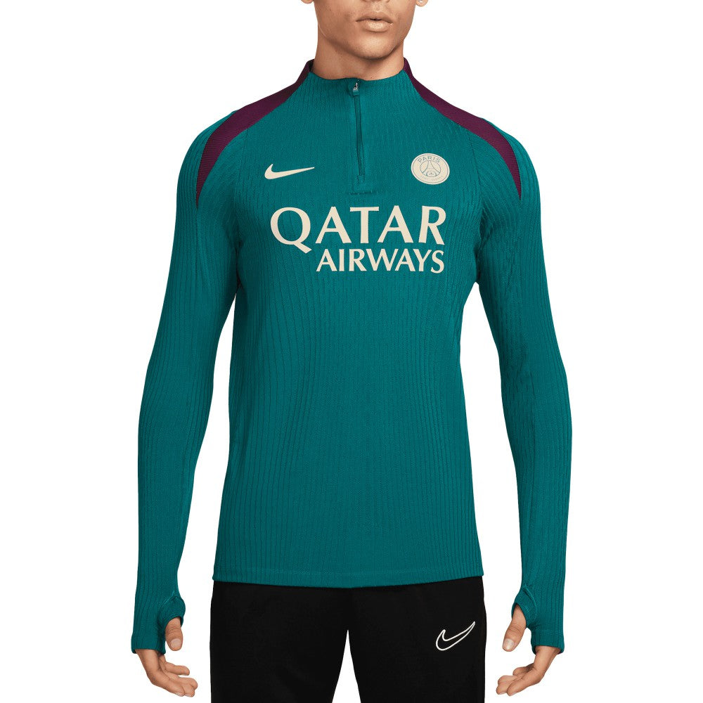 Paris Saint-Germain 2024/25 Advance Strike Drill Performance Quarter-Zip Top Teal - Nike outlet