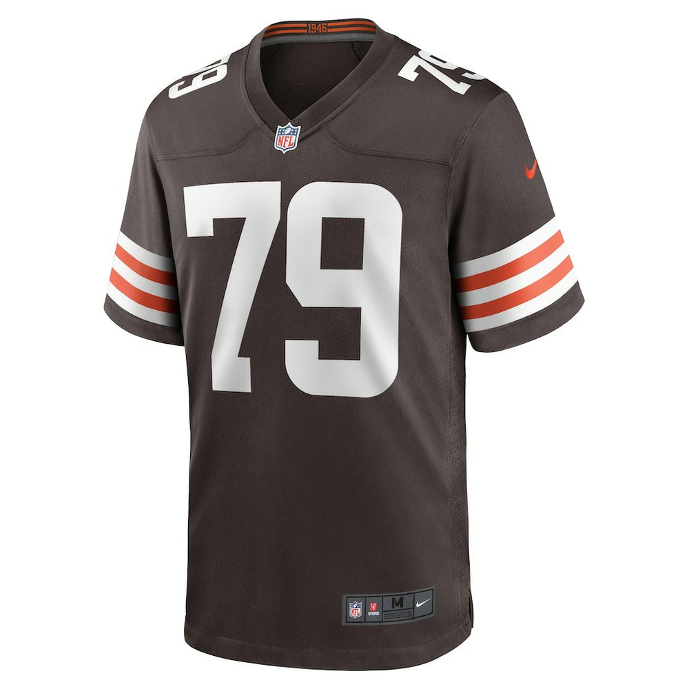 Dawand Jones Cleveland Browns Team Game Jersey - Brown Jerseys