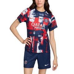 Paris Saint-Germain Women's 2024/25 Home Academy Pro Pre-Match Top Navy - Nike online