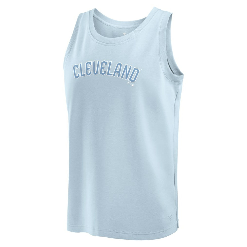 Cleveland Guardians Fanatics Elements Tank Top - Light Blue Tanks