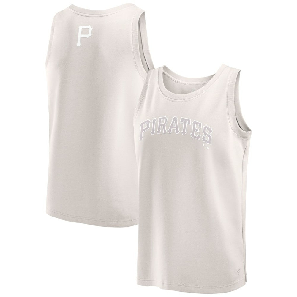 Pittsburgh Pirates Fanatics Elements Tank Top - Cream Tanks