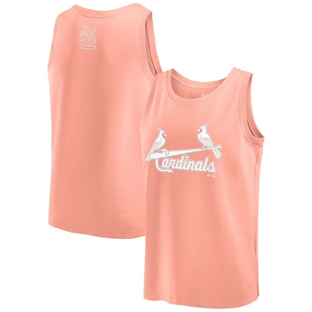 St. Louis Cardinals Fanatics Elements Tank Top - Coral Tanks