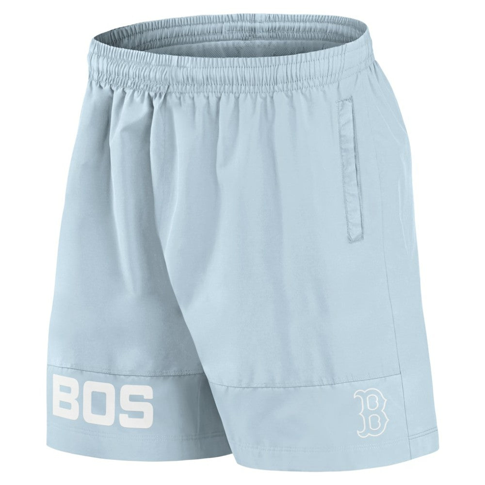 Boston Red Sox Fanatics Elements Swim Shorts - Light Blue Shorts