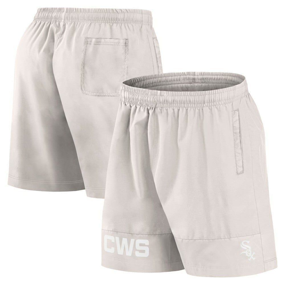 Chicago White Sox Fanatics Elements Swim Shorts - Cream Shorts