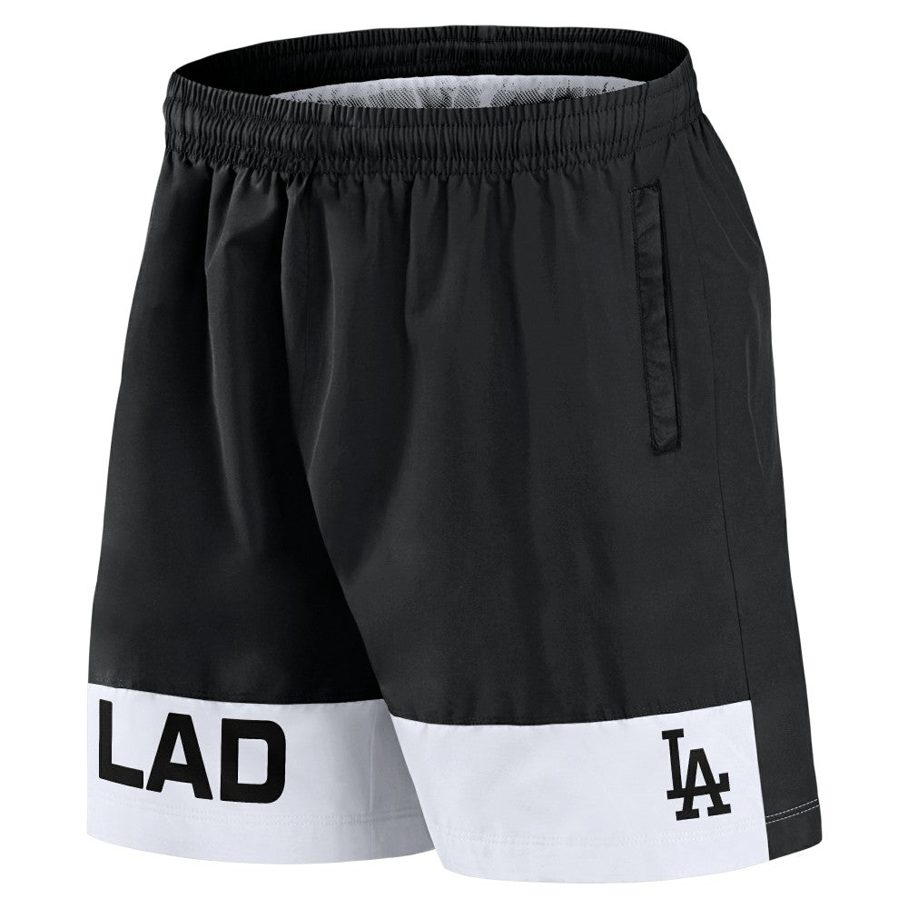 Los Angeles Dodgers Fanatics Elements Swim Shorts - Black Shorts