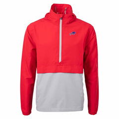 Buffalo Bills Cutter & Buck Charter Eco Recycled Anorak Half-Zip Jacket - Red Jackets