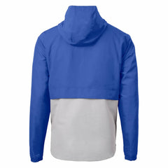 Buffalo Bills Cutter & Buck Charter Eco Recycled Anorak Half-Zip Jacket - Blue Jackets