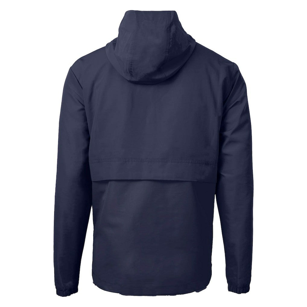 Chicago Bears Cutter & Buck Charter Eco Recycled Anorak Half-Zip Jacket - Navy Jackets