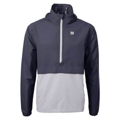 New York Giants Cutter & Buck Charter Eco Recycled Anorak Half-Zip Jacket - Blue Jackets