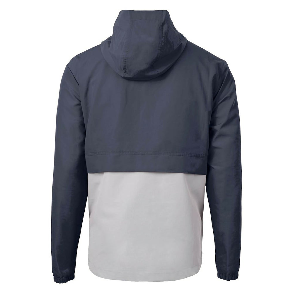 New York Giants Cutter & Buck Charter Eco Recycled Anorak Half-Zip Jacket - Blue Jackets
