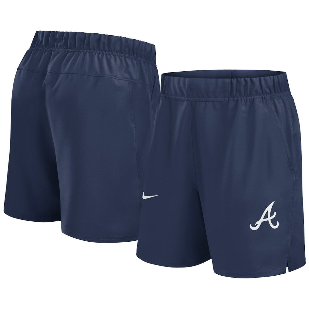 Atlanta Braves Nike Woven Victory Dri-FIT Shorts - Navy Shorts