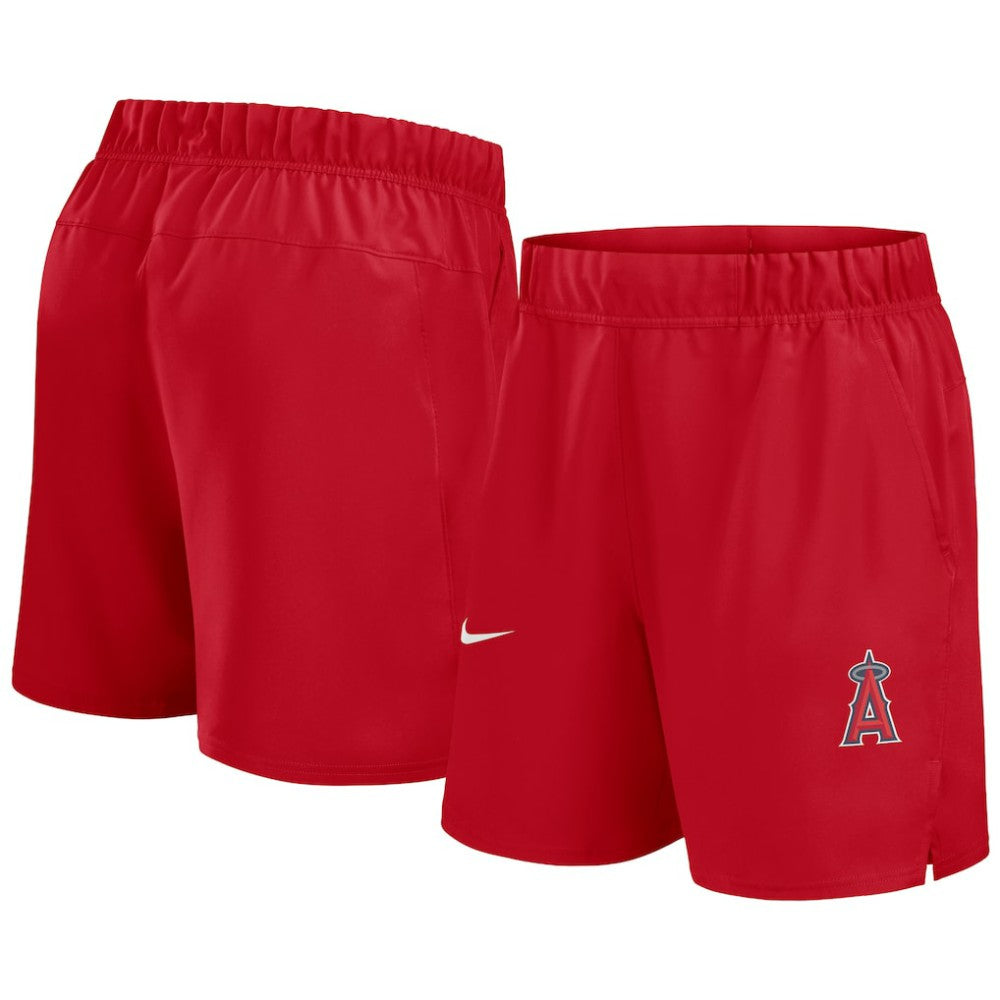 Los Angeles Angels Nike Woven Victory Dri-FIT Shorts - Red Shorts