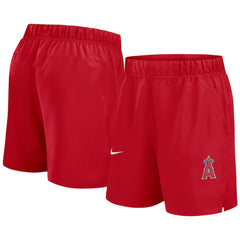 Los Angeles Angels Nike Woven Victory Dri-FIT Shorts - Red Shorts