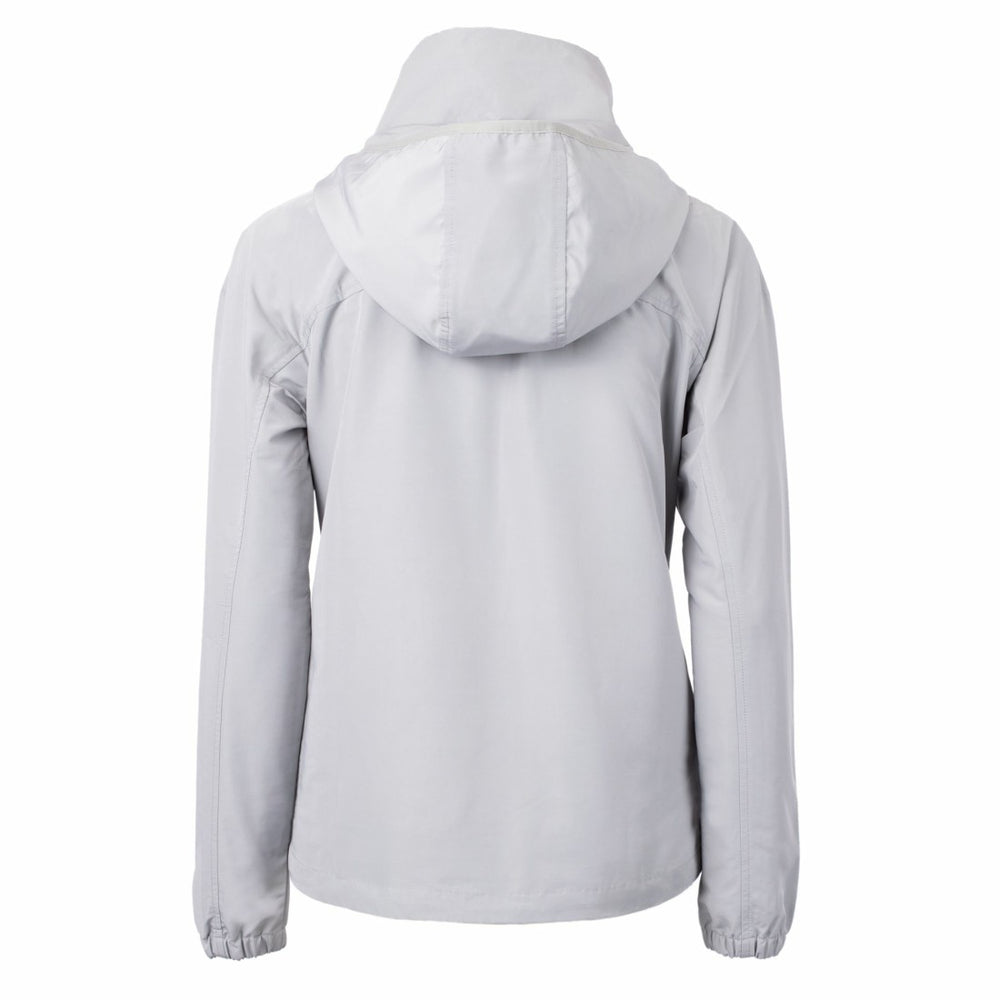 Detroit Lions Cutter & Buck Women's Charter Eco Recycled Full-Zip Jacket - Gray Jackets