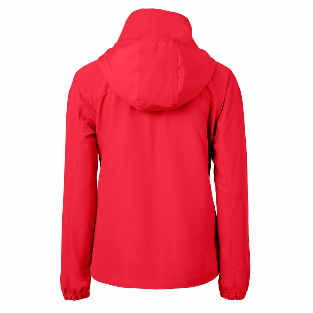 San Francisco 49ers Cutter & Buck Women's Charter Eco Recycled Full-Zip Jacket - Red Jackets