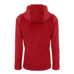 Atlanta Falcons Cutter & Buck Women's Evoke Eco Softshell Recycled Full-Zip Hooded Jacket - Red Jackets