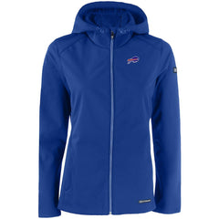 Buffalo Bills Cutter & Buck Women's Evoke Eco Softshell Recycled Full-Zip Hooded Jacket - Royal Jackets