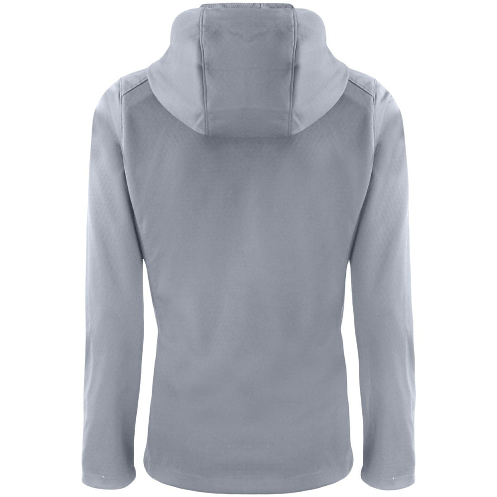 Detroit Lions Cutter & Buck Women's Evoke Eco Softshell Recycled Full-Zip Hooded Jacket - Gray Jackets