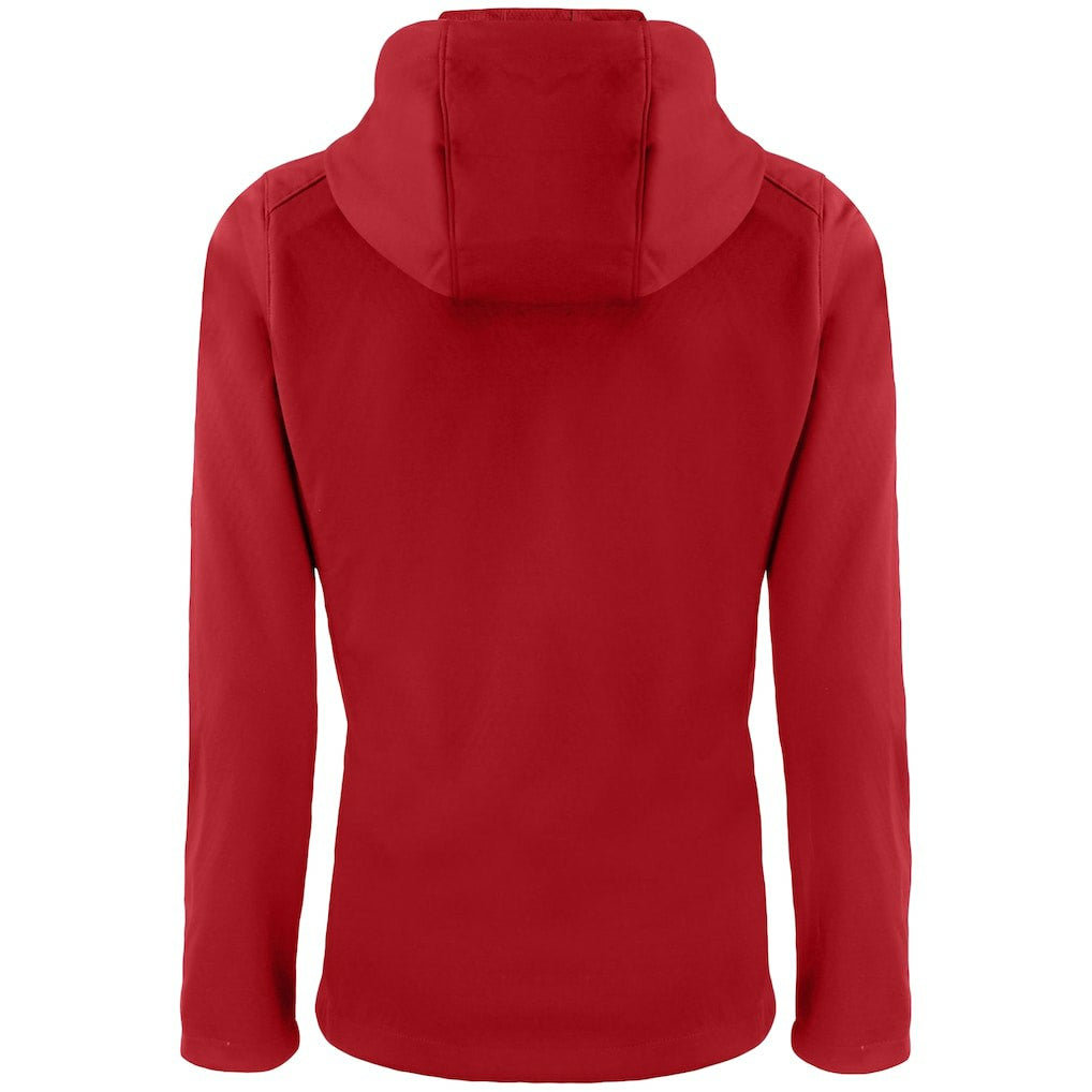 Kansas City Chiefs Cutter & Buck Women's Evoke Eco Softshell Recycled Full-Zip Hooded Jacket - Red Jackets