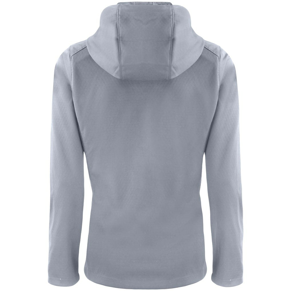New Orleans Saints Cutter & Buck Women's Evoke Eco Softshell Recycled Full-Zip Hooded Jacket - Gray Jackets