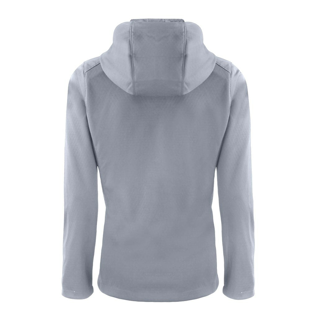 New Orleans Saints Cutter & Buck Women's Evoke Eco Softshell Recycled Full-Zip Hooded Jacket - Gray Jackets