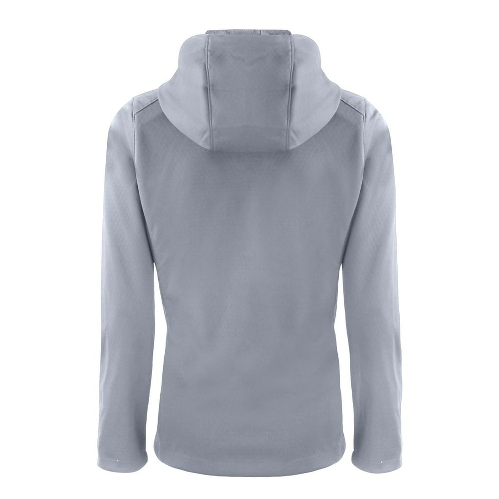 New Orleans Saints Cutter & Buck Women's Evoke Eco Softshell Recycled Full-Zip Hooded Jacket - Gray Jackets