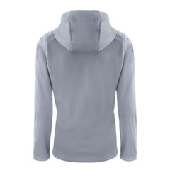 New Orleans Saints Cutter & Buck Women's Evoke Eco Softshell Recycled Full-Zip Hooded Jacket - Gray Jackets