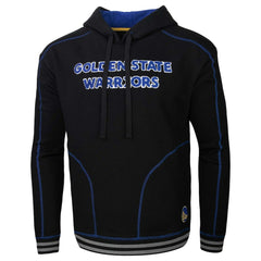 Golden State Warriors Stadium Essentials Baseline Pullover Hoodie Black