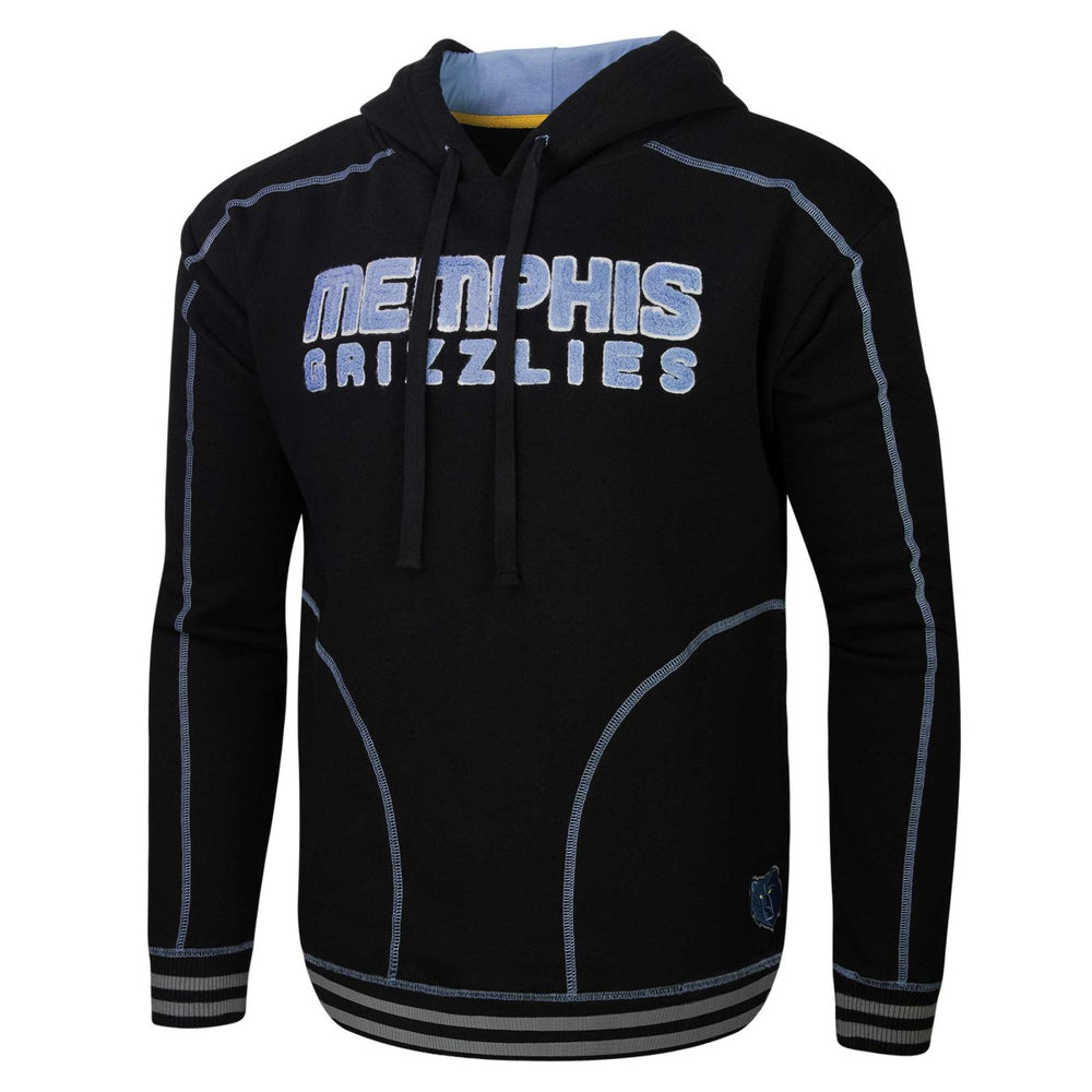 Memphis Grizzlies Stadium Essentials Baseline Pullover Hoodie Black outlet
