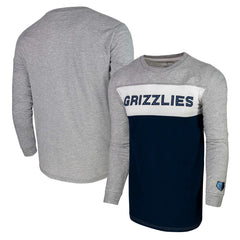Memphis Grizzlies Unisex Loge Long Sleeve T-Shirt Heather Gray