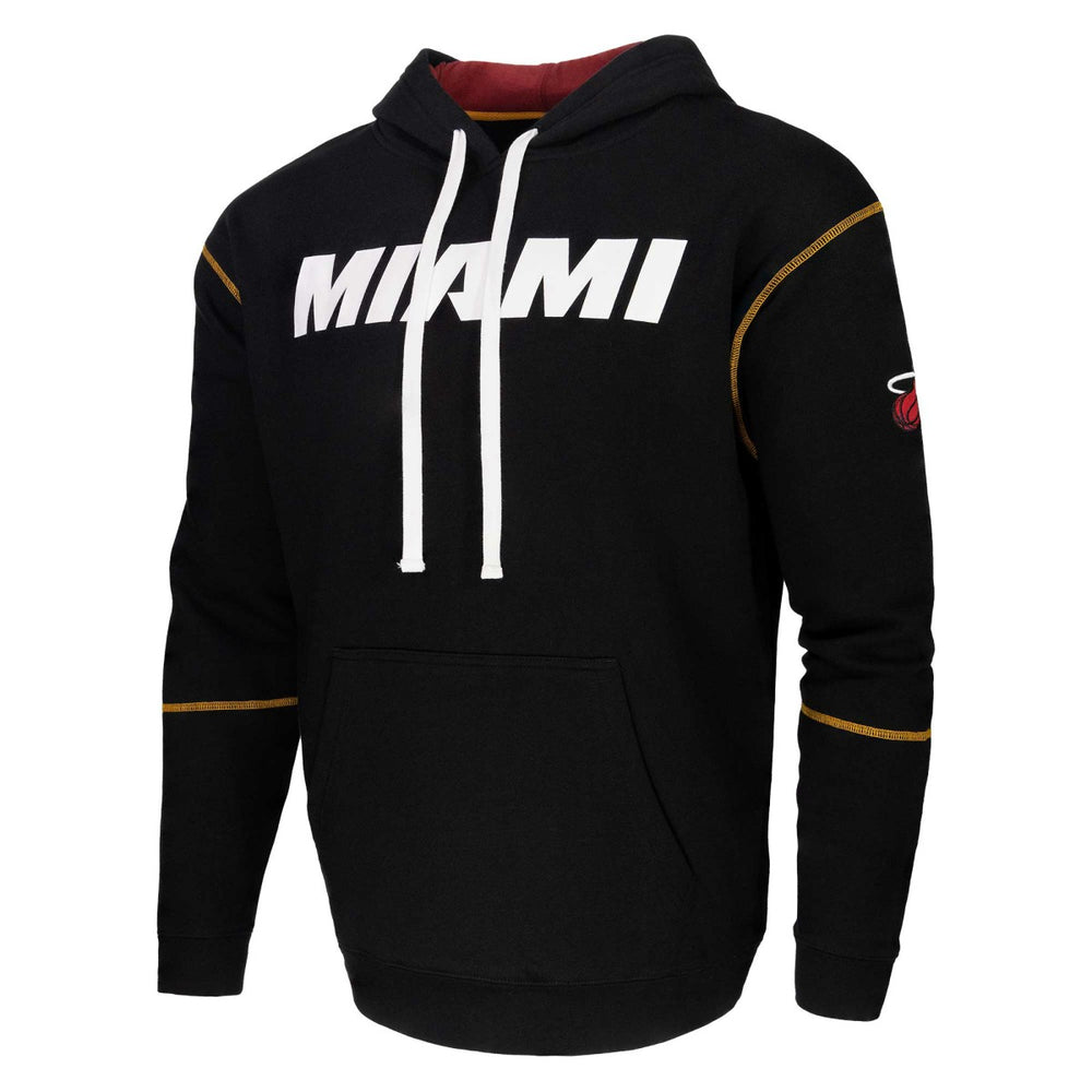 Miami Heat Stadium Essentials Monument Pullover Hoodie Black outlet