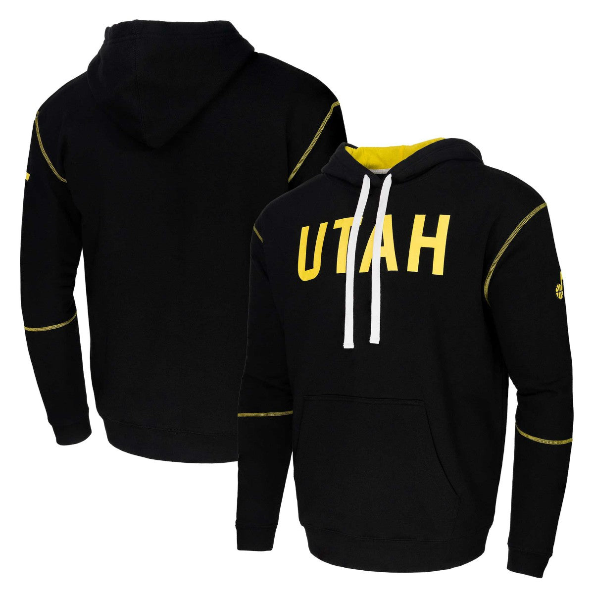 Utah Jazz Stadium Essentials Monument Pullover Hoodie Black outlet