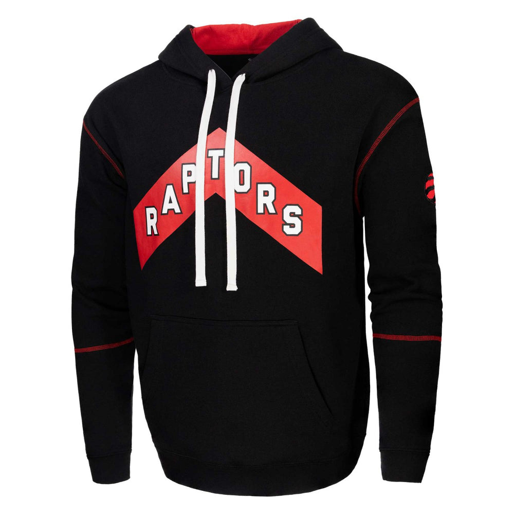 Toronto Raptors Stadium Essentials Monument Pullover Hoodie Black